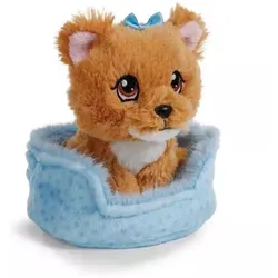 Nici Green: Yorkshire Terrier Plüschfigur im Korb - 12 cm