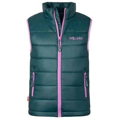 Trollkids - Kids Trondheim Vest - Kunstfaserweste Gr 98 blau
