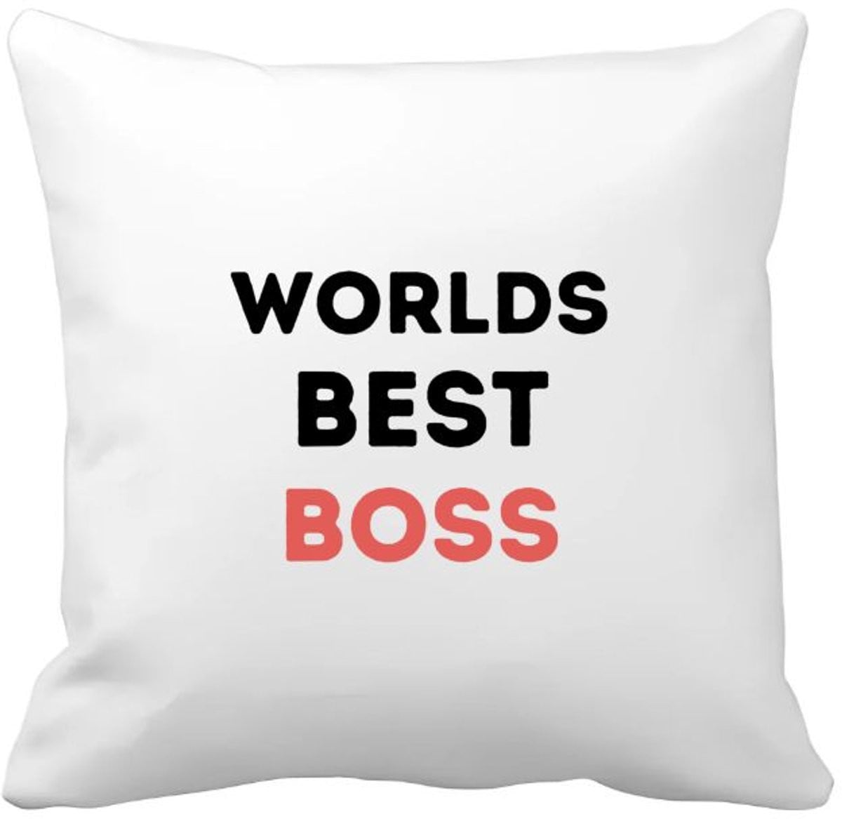 Akyol Worlds Best Boss Kussenhoes - 40 x 40 cm