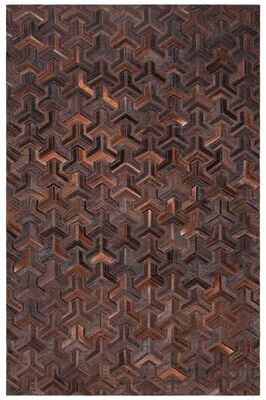 SAFAVIEH Handmade Studio Leather Lendite Modern Rug