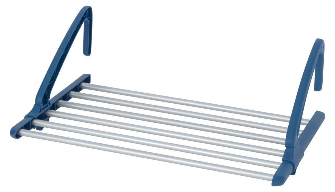 Wenko Telescopische balkonwasdroger in aluminium