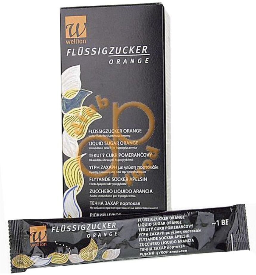 MED TRUST ITALIA Srl WELLION ORANGE 10 BUSTINE