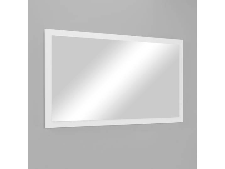 Garderobenspiegel GOODPRODUCT TOKYO/ PARIS , weiss (weiß), B:70cm H:40cm T:1,8cm, Spiegel, Garderobenspiegel, Garderobenspiegel Breite 40- 70cm, hochkant oder quer montierbar