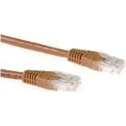 ACT CAT6A UTP 20m 20m Cat6a U/UTP (UTP) Braun Netzwerkkabel (U/UTP, CAT6a, 20 m), Netzwerkkabel