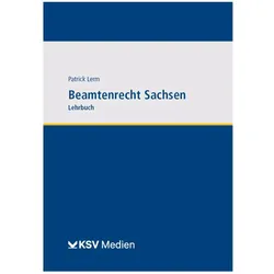 Beamtenrecht Sachsen, Fachbücher von Patrick Lerm