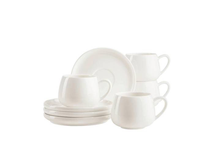 Mäser Kaffeetassenset, 8-teilig, 260 ml, Geschirr, Tassen, Kaffeetassen-Set