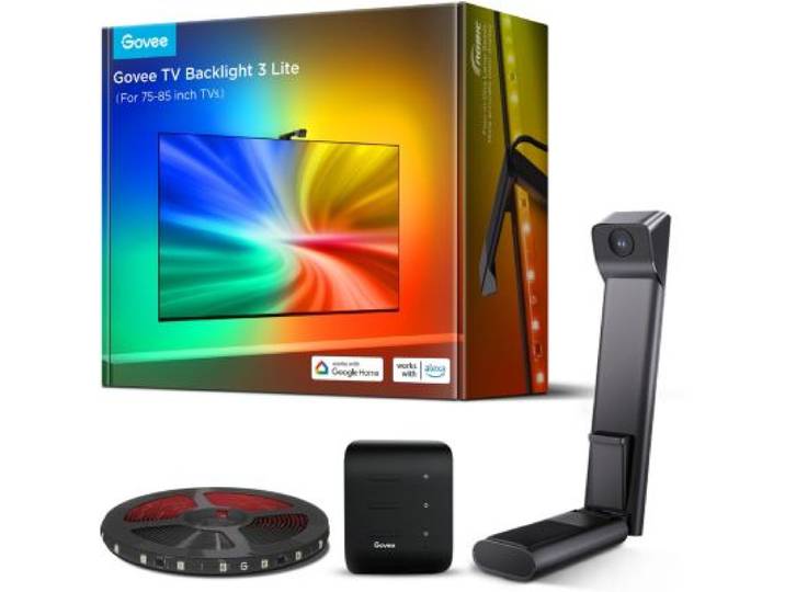 Govee - Bandeau Led Retroéclairage Led Tv 3lite Pour Tv75 85