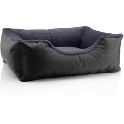 BedDog Hundebett TEDDY Hundesofa waschbares Hundebett mit Rand Hundekissen