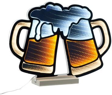 Melrose International "Beer Mugs Ekkolight 15.5""L - N/A"