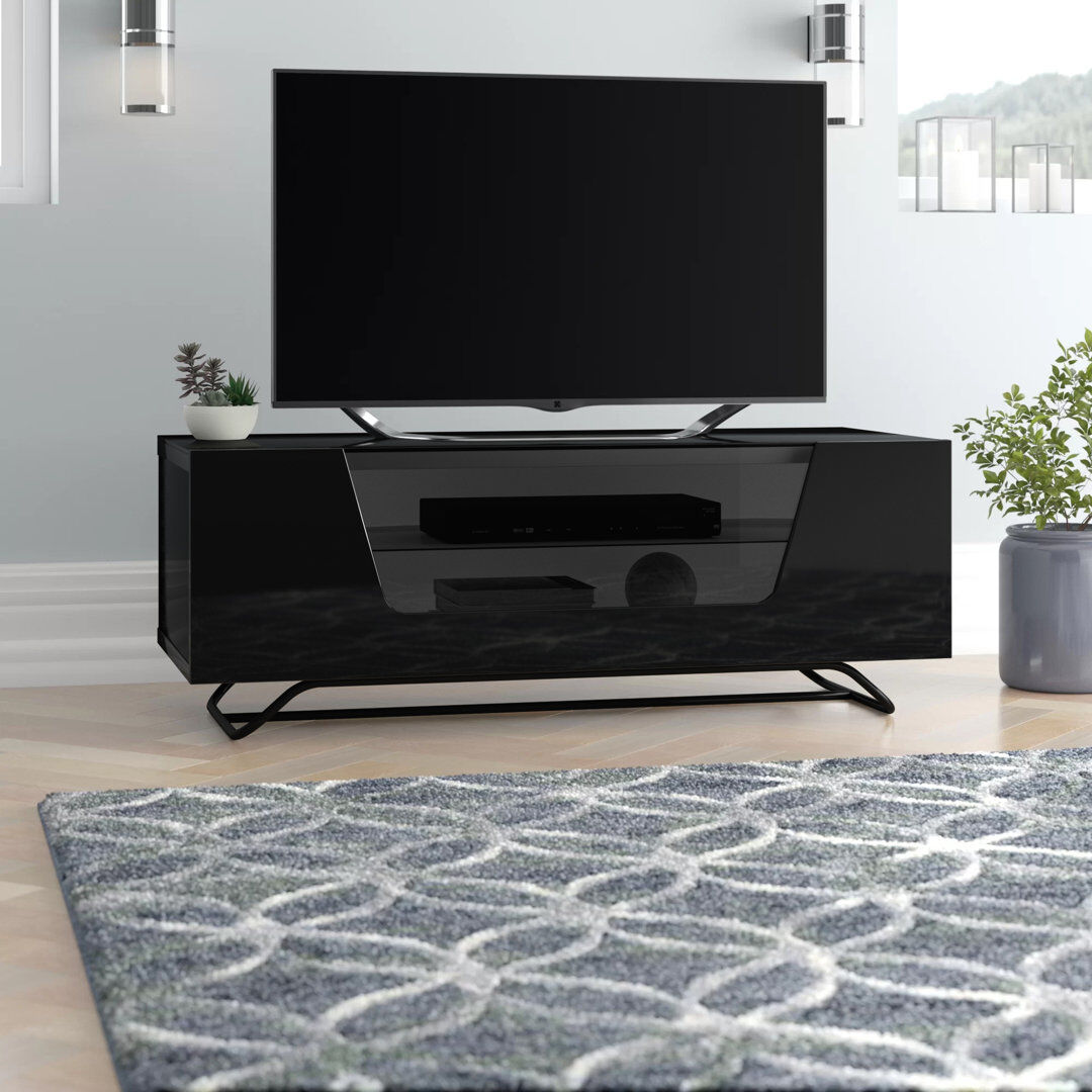 Wade Logan Affleck TV Stand for TVs up to 50" Black 50"
