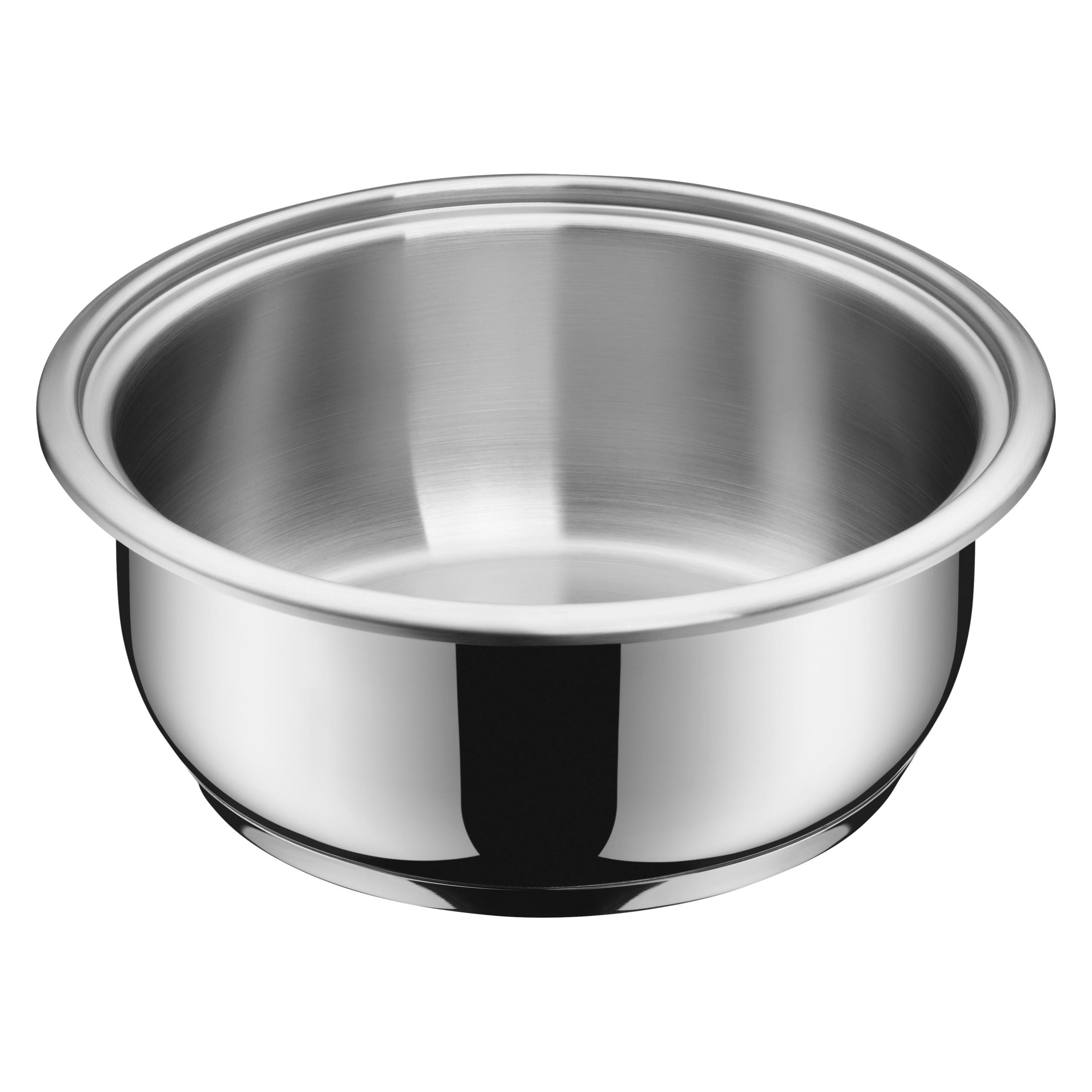 WMF Click&Serve Bratentopf, 20 cm (Bräter + Schmortopf, Edelstahl, 20 x 9.32 cm) (8900540040)