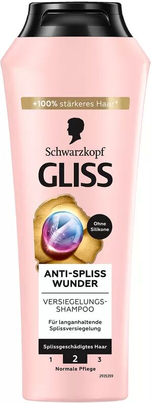 Gliss Kur - Anti-Spliss Wunder Shampoo, Split End, 250 ml