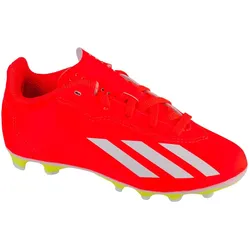 Adidas, Jungen, Fussballschuhe, kinder-fussballschuhe x crazyfast club fg (37 1/3), Rot