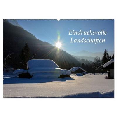 Eindrucksvolle Landschaften (Wandkalender 2027 DIN A2 quer), CALVENDO Monatskalender