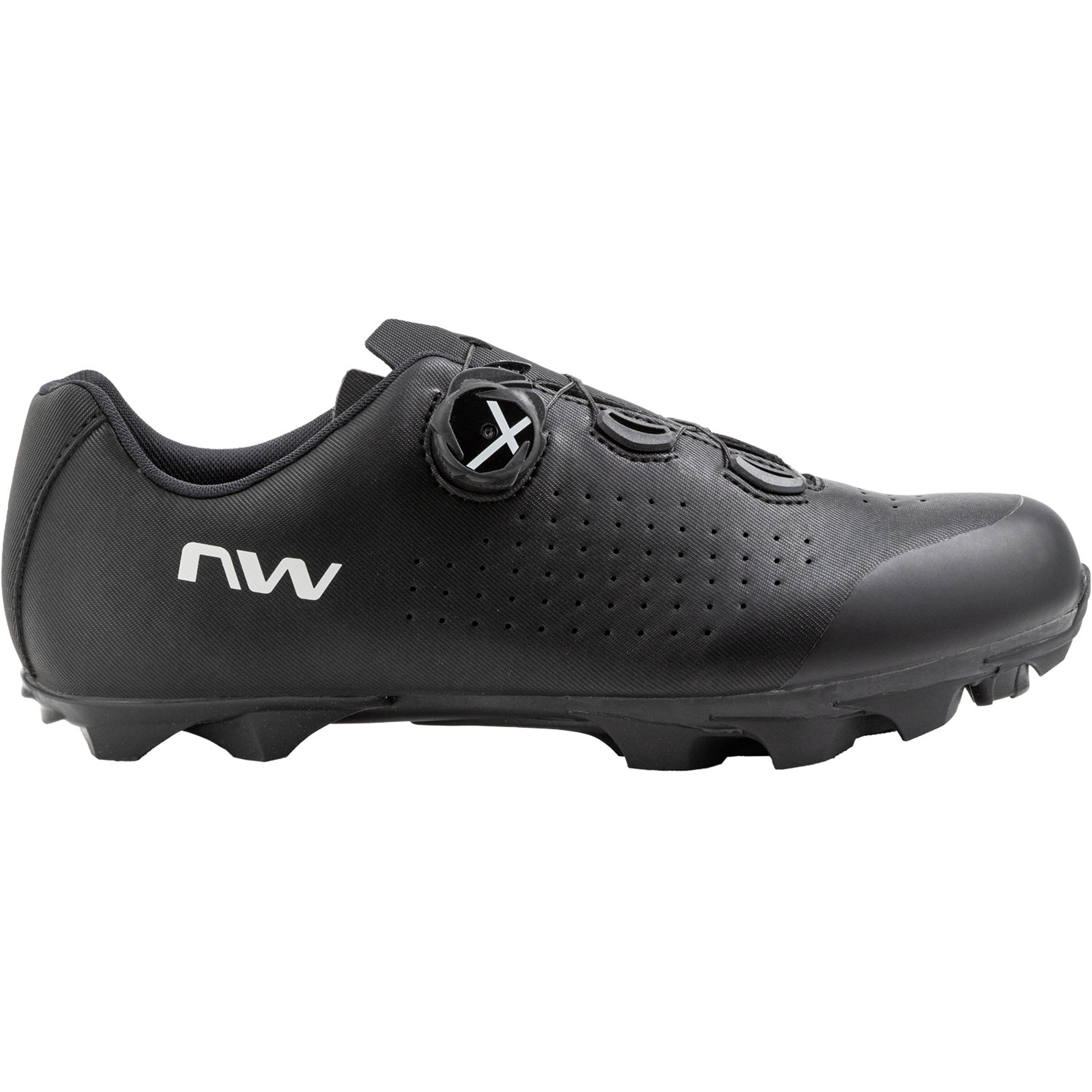 Northwave Scorpius Plus Radschuhe Fahrradschuhe schwarz Größe 47 Gravel Widerstandsfähig