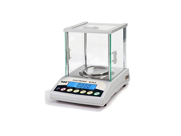 G&G E100YB-C 100g/0.001g Präzisionswaage Laborwaage Feinwaage Industriewaage Tischwaage Goldwaage/Batteriebetrieb möglich Scale