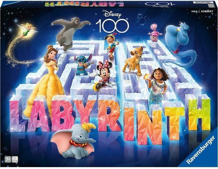 Ravensburger Labyrinth Disney 100 Jahre bordspel voor 2-4 spelers vanaf 7 jaar