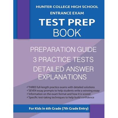 Hunter College High School Entrance Exam Test Prep Book, Taschenbuch von Hunter Test Prep Team, Origins Publications, 978-0-9977680-8-4