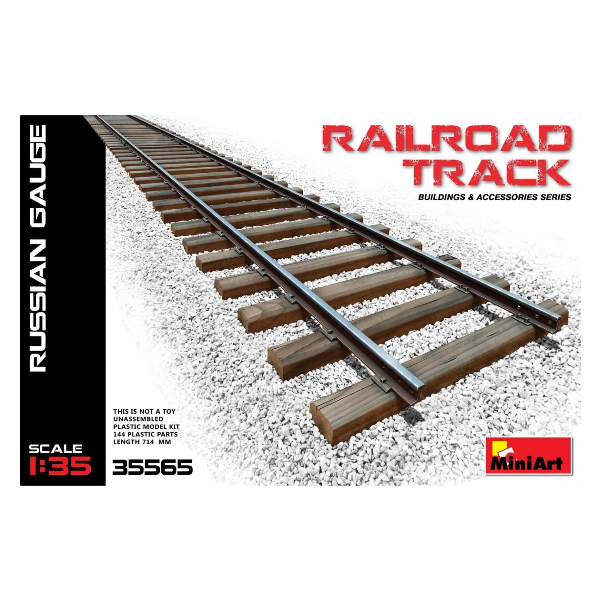 Mini art Railroad Track (Russian Gauge) (35565)