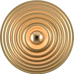 masterlight Deckenleuchte Saturn Metall Gold 56 cm