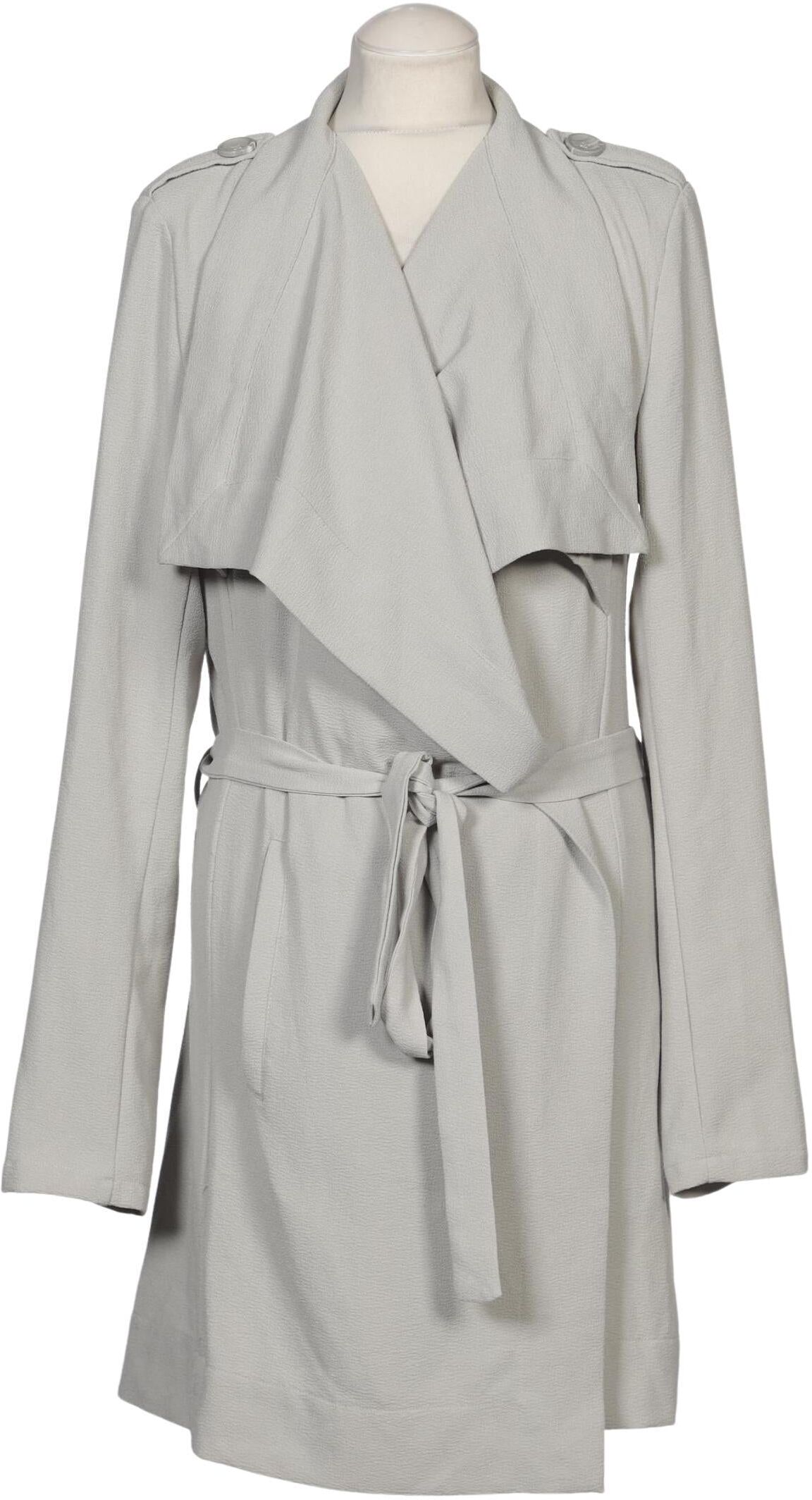 Object Damen Mantel, Grau, Gr. M, Synthetik - Second Hand