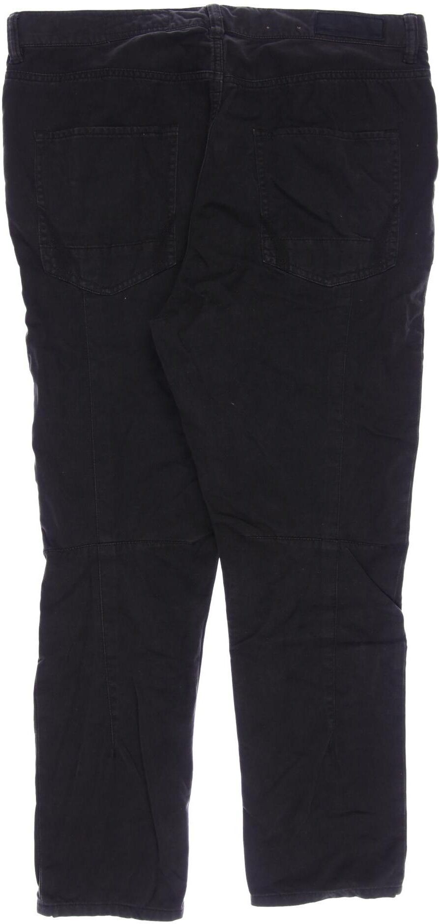 All Saints Spitalfields Damen Stoffhose, Schwarz, Gr. W29, Baumwolle - Second Hand