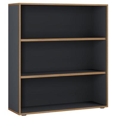 Holz Büro Regal Bücher Ordner Aktenregal Salia 3f