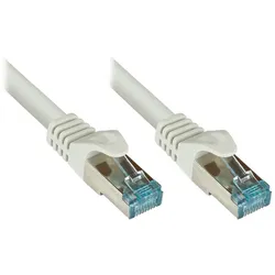 Alcasa 8064-H005 Netzwerkkabel Grau 0,5 m Cat6a S/FTP (S-STP)
