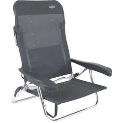 Crespo AL/221-M Beach Chair Strandstuhl grau