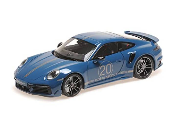 Porsche 911 (992) Turbo S Coupe Sport Design 2021-1:18 - Minichamps
