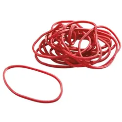 OTTO Office Gummiringe Ø40 mm im Großpack rot