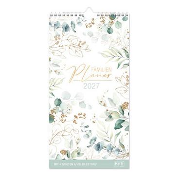Häfft-Verlag GmbH Familienplaner 2027 Blattgold (11373-2)