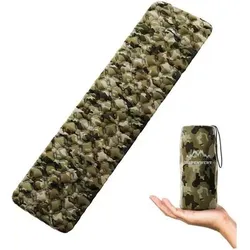 ALPENWERT Outdoor Isomatte, Größe 190L x 60B x 6D cm in Grün Grün