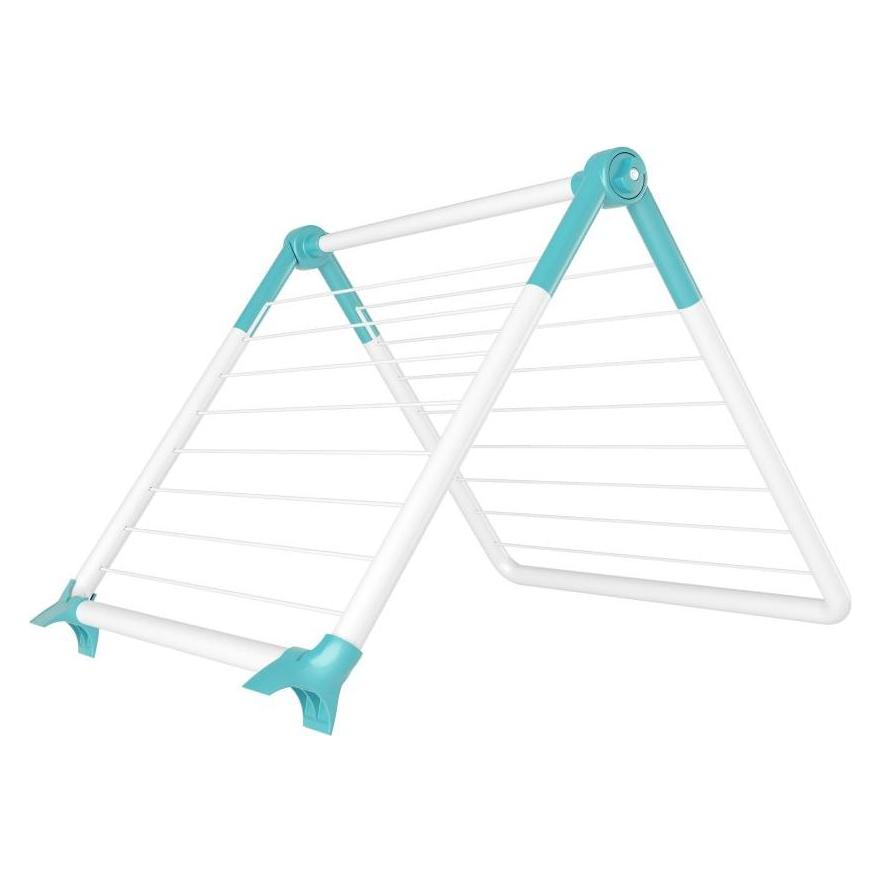 Juwel Superdry Wing Wäscheständer, Trockenlänge 8,8 m, mint, knickbar 0-180° (8.80 m) (40807)