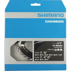 Shimano Kettenblatt Deore XT FCM8000 38 Zähne Y1RL98090
