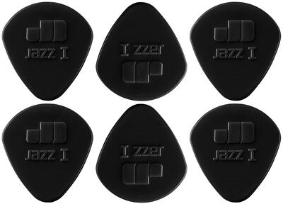 Dunlop Jazz I Stiffo Pick 1.10 mm 6 Schwarz