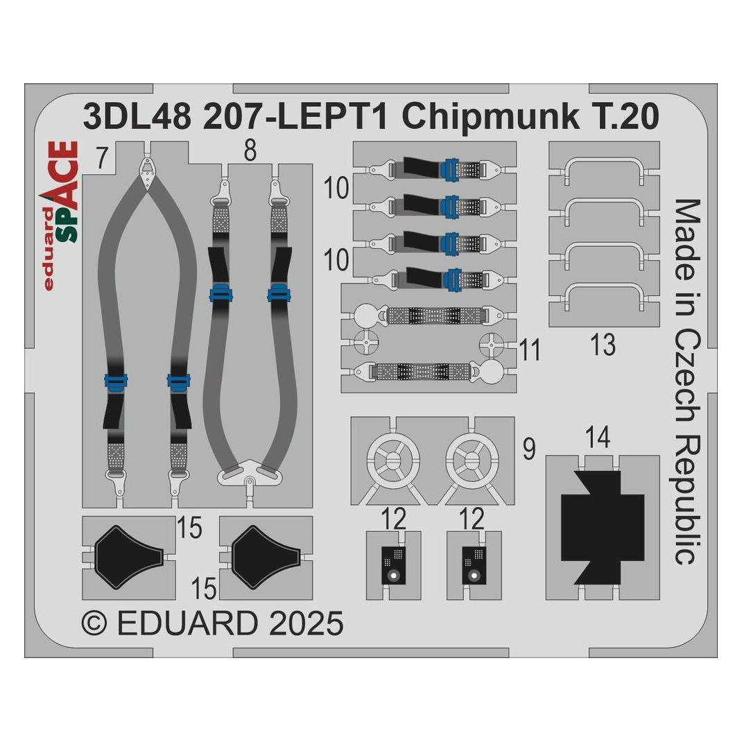 Eduard Chipmunk T.20 SPACE AIRFIX (3DL48207)