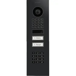 DoorBird D1102KV Unterputz IP Video Türsprechanlage – Graphitschwarz