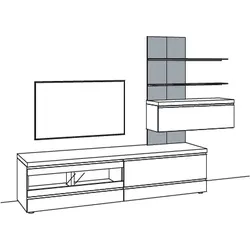 Venjakob V-Plus 3000 Wohnwand VP12
