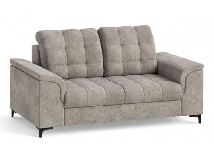 MW EURO-MEBLE 2-Sitz Sofa SNAP, Couch, Wohnzimmermöbel, Polstermöbel, Dreisitzer Sofa [Bangkok: Almond]