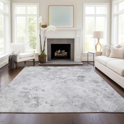 Addison Rugs Machine Washable Indoor/ Outdoor Chantille Vanishing Floral Rug