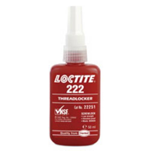 Loctite 222 195743 Schraubensicherung Festigkeit: niedrig 50ml