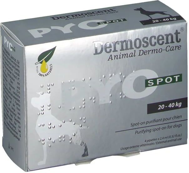 Dermoscent Pyospot Cão 20-40 Kg 4 Unds