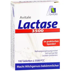 Lactase 3500 FCC Tabletten im Klickspender