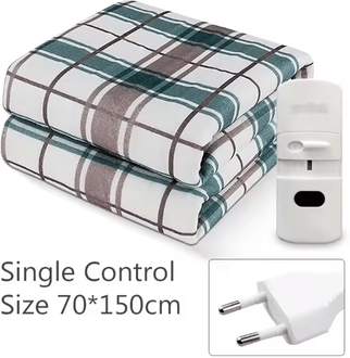Uplift Curations Portable Electric Heated Blanket Adjustable Heated Mattress Blanket For Cozy Winter Warmth 27.6 59.1 Inches 220v Eu
