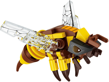 Modern Mode Marketplace Insect Building Blocks Set DIY Animal Model Puzzle Toy For Kids d