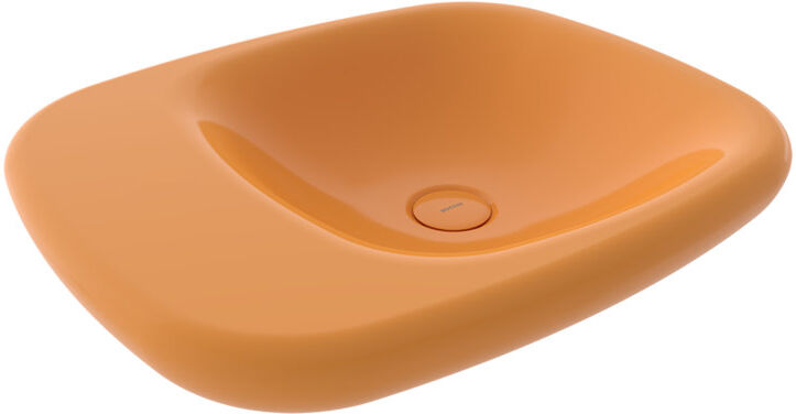 Bocchi Fenice Vessel Bowl - 54x45cm 0TH Gloss Mandarin Yellow