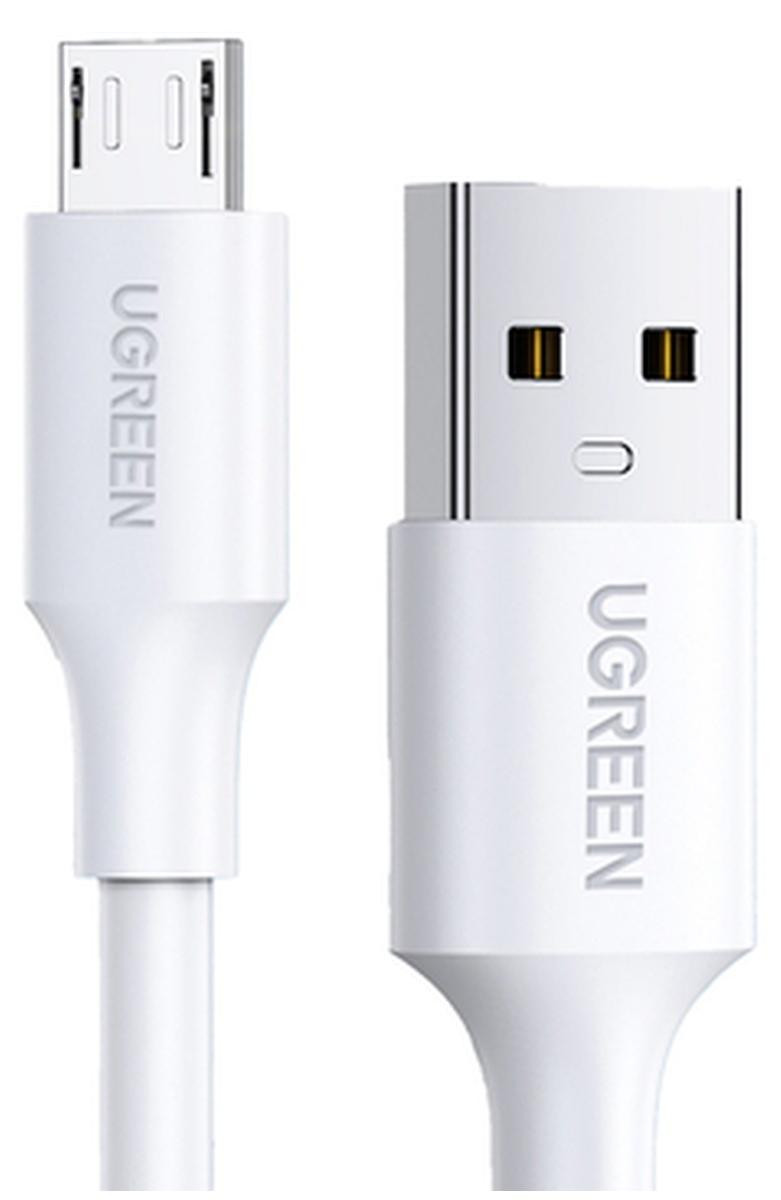 UGREEN Micro USB naar USB-A kabel, 2 meter, wit