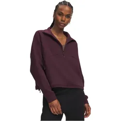 UNDER ARMOUR Unstoppable Fleece 1/2-Zip Sweatshirt Damen 945 - ox blood/ox blood XL