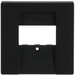 Busch-Jaeger 1766-885 Zentralscheibe Multimedia, D-Sub-Steckverbinder 15-polig 1-fach schwarz matt - Plattform 63 2CKA001710A3903 1766885